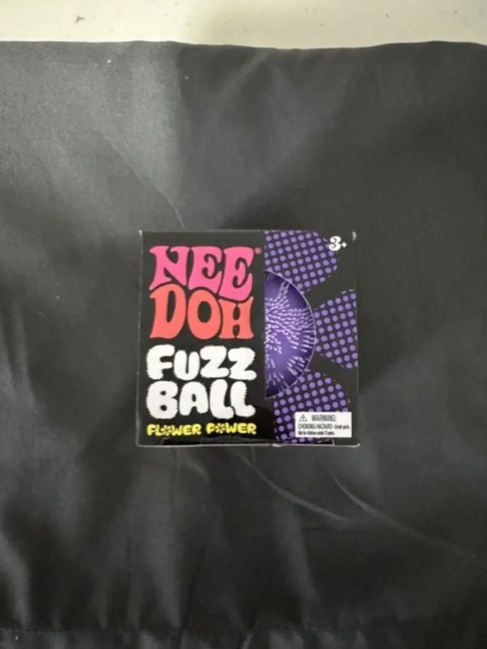 PURPLE Needoh FUZZ BALL Flower Power Nee Doh Sensory Squish Stress Ball